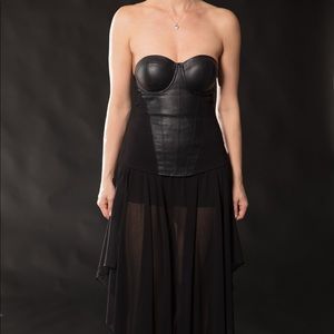 Guess Bustier corset top  XS